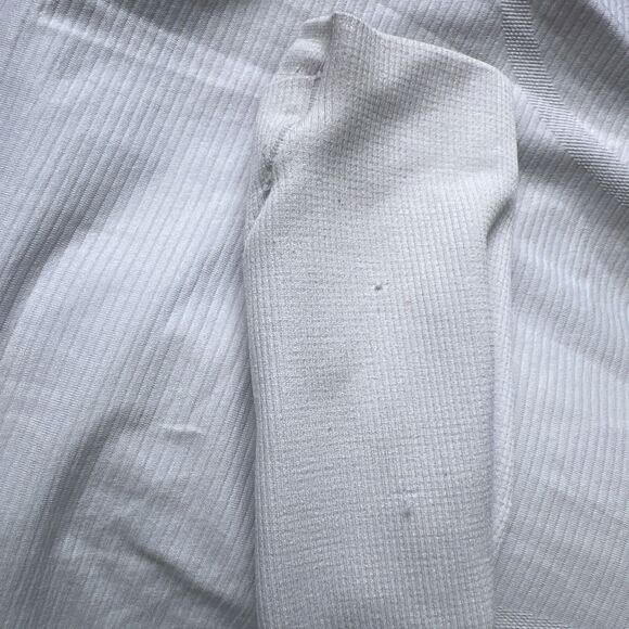 Lululemon Swiftly Tech Womens 4 Light Gray long sleeve Top - Picture 11 of 13